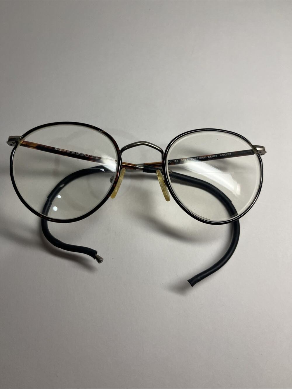 Guess by George Marciano Japan Eyeglass Frames MOD5103 Tortoise Beige Vintage